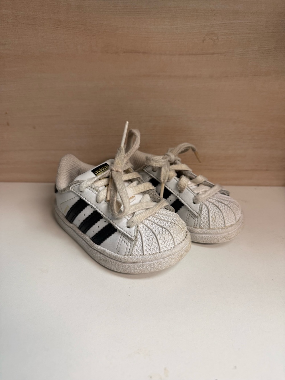 $23 ADD ON adidas kids white superstars sneakers 4c nike vans crocs native shoes